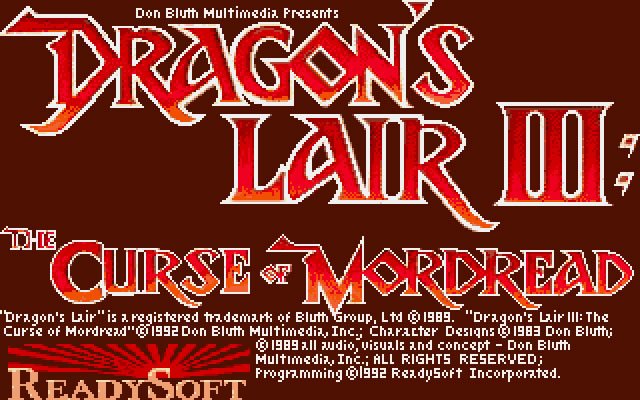 dragon-s-lair-3-the-curse-of-mordread screenshot for dos
