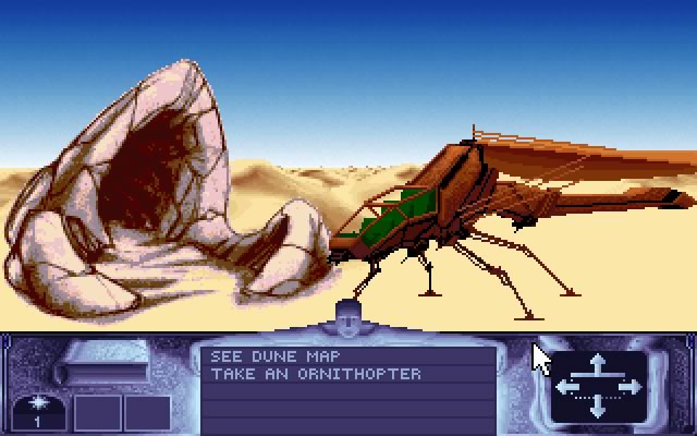 dune screenshot for dos