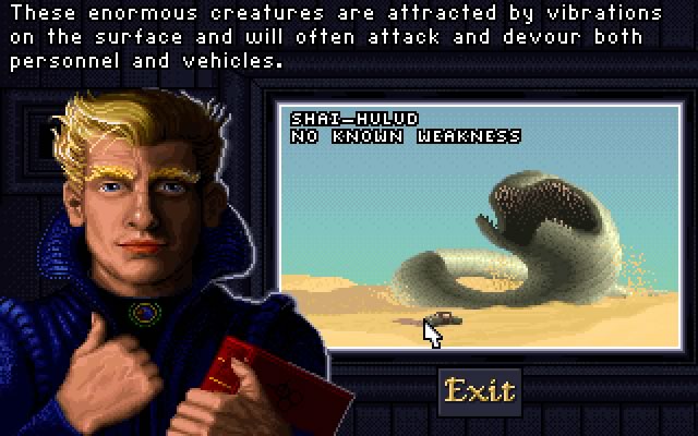 dune-ii-the-building-of-a-dynasty screenshot for dos