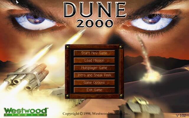 dune-2000 screenshot for winxp