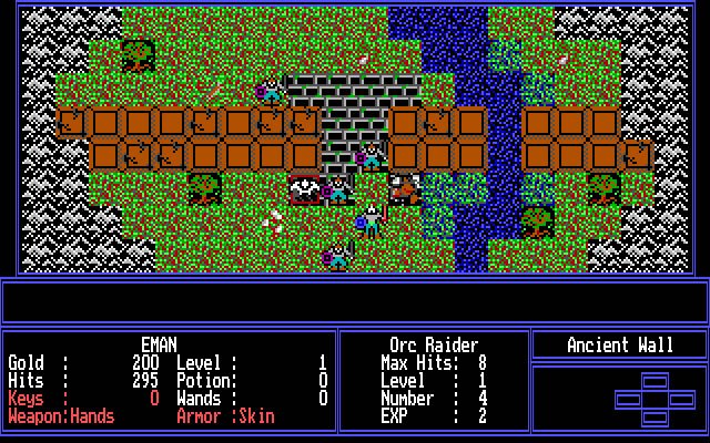 dungeon-explorer screenshot for dos