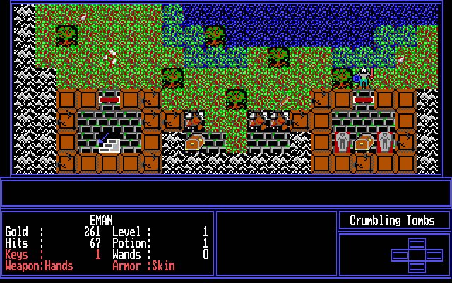 dungeon-explorer screenshot for dos