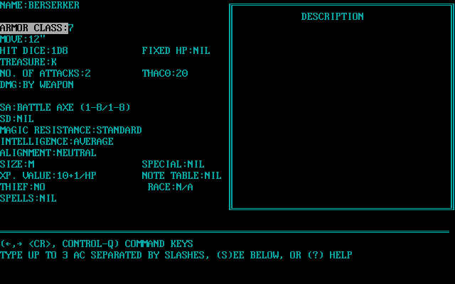 dungeon-master-s-assistant-vol-1 screenshot for dos