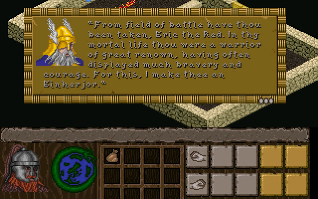 dusk-of-the-gods screenshot for dos