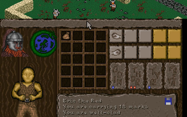 dusk-of-the-gods screenshot for dos