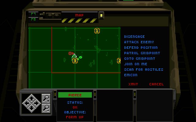 metaltech-earthsiege screenshot for dos