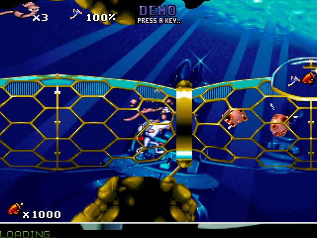 earthworm-jim screenshot for dos