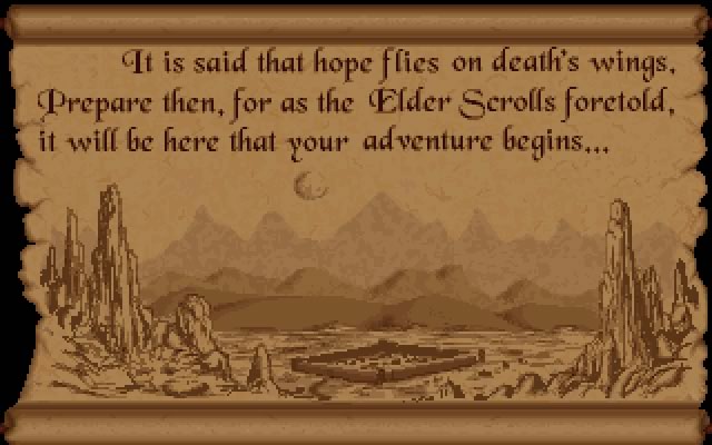 the-elder-scrolls-arena screenshot for dos