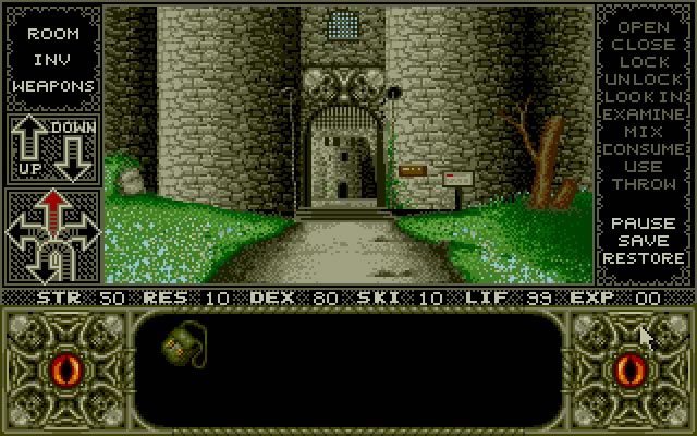 elvira-mistress-of-the-dark screenshot for dos