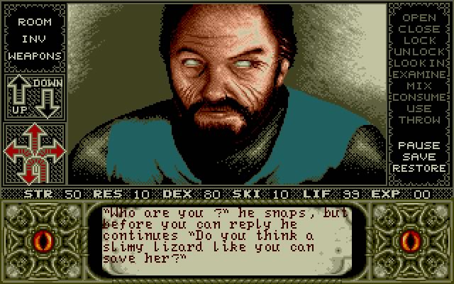 elvira-mistress-of-the-dark screenshot for dos