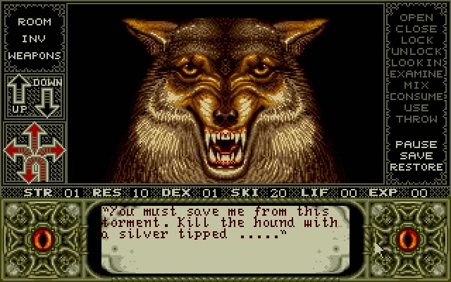 elvira-mistress-of-the-dark screenshot for dos