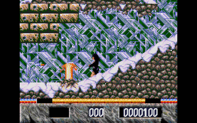 elvira-the-arcade-game screenshot for dos