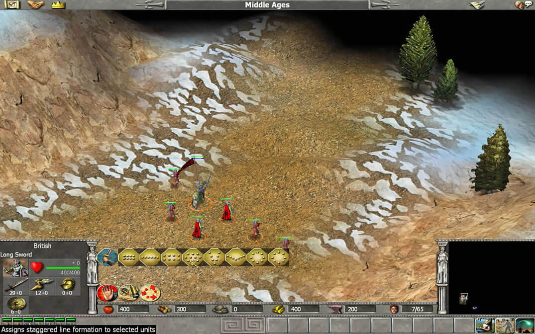 empire-earth screenshot for winxp