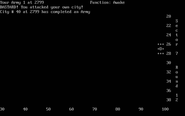 empire-wargame-of-the-century screenshot for dos