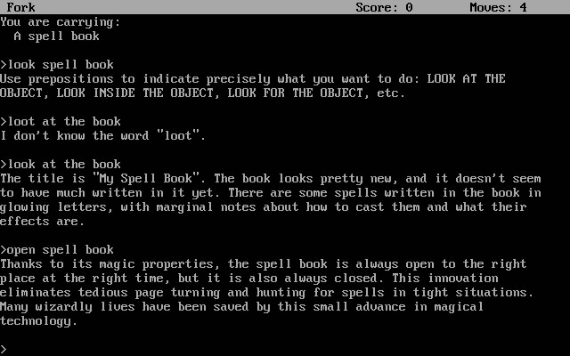 enchanter screenshot for dos