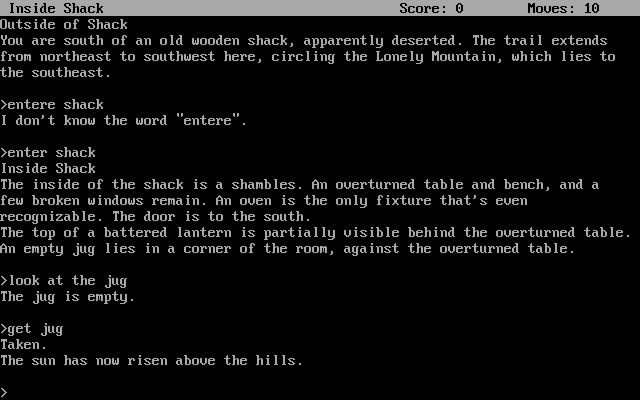 enchanter screenshot for dos