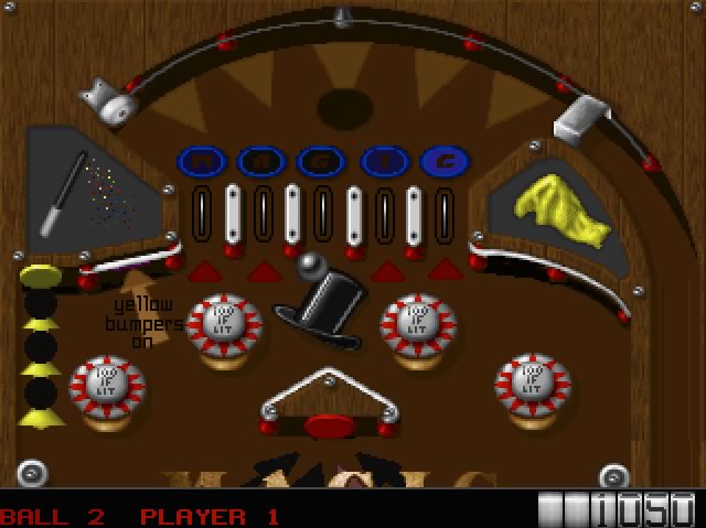 epic-pinball screenshot for dos