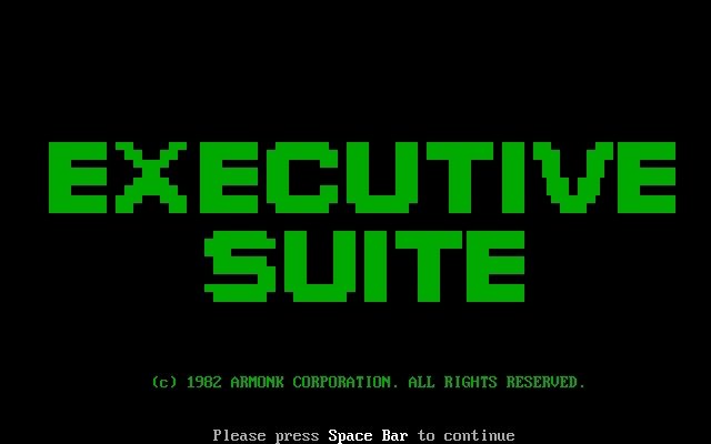 executive-suite screenshot for dos