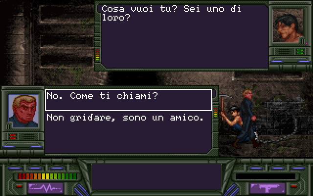 l-eternauta-gli-invasori-della-citta-eterna screenshot for dos