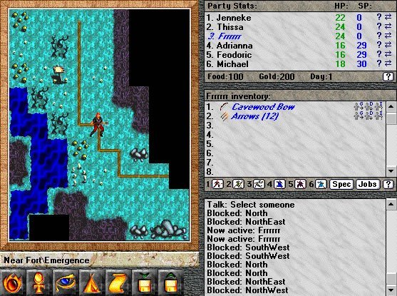 Exile III: Ruined World screenshot