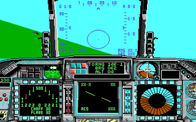 f-16-combat-pilot screenshot for dos