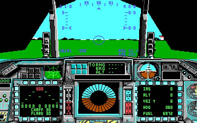 f-16-combat-pilot screenshot for dos