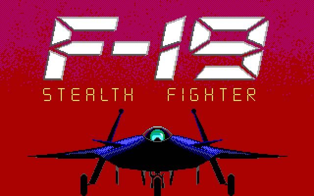 f-19-stealth-fighter screenshot for dos