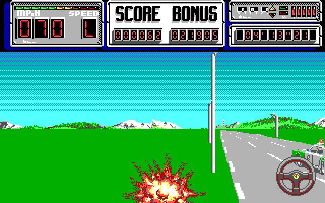 crazy-cars-2 screenshot for dos