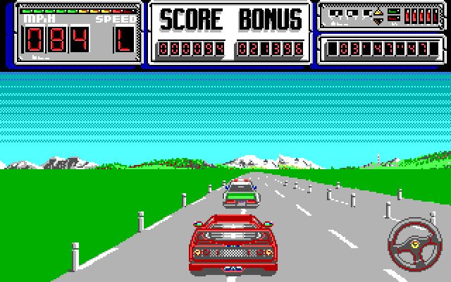 crazy-cars-2 screenshot for dos