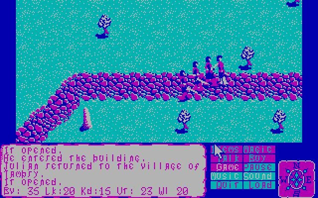 fairy-tale-adventure screenshot for dos