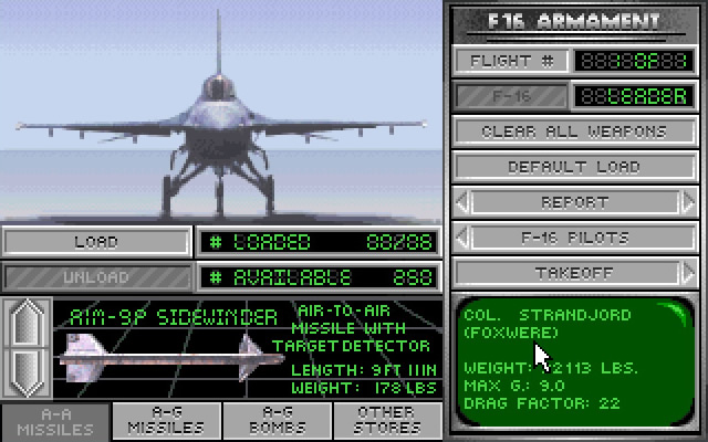 falcon-3-0 screenshot for dos