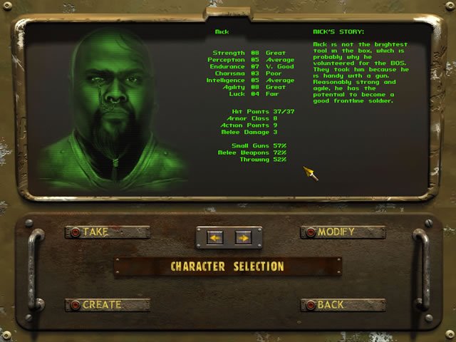 fallout-tactics-brotherhood-of-steel screenshot for winxp