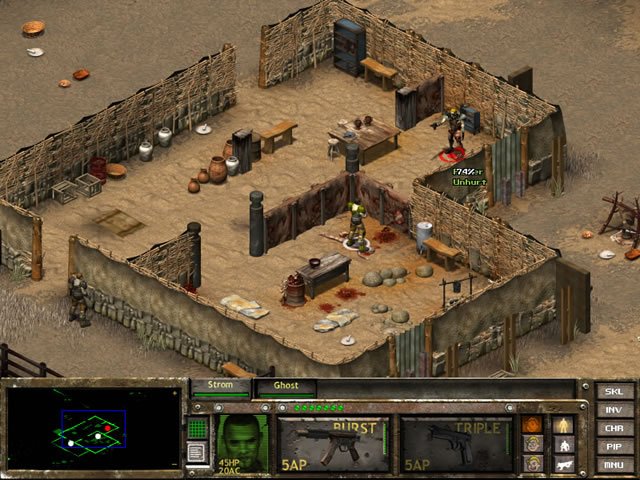 fallout-tactics-brotherhood-of-steel screenshot for winxp