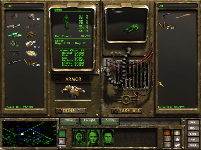 fallout-tactics-brotherhood-of-steel screenshot for winxp