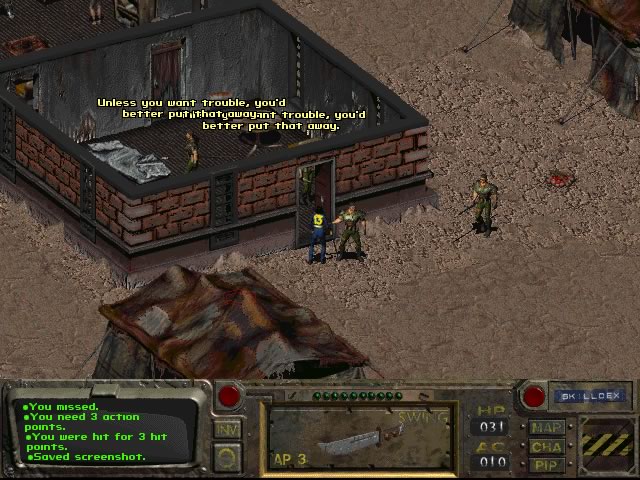 fallout screenshot for dos