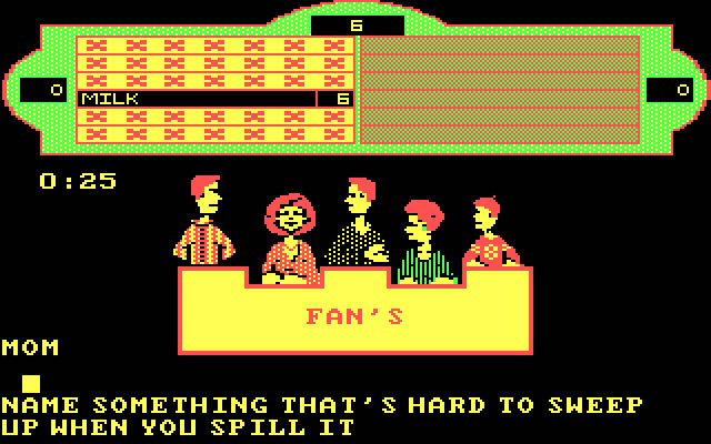 family-feud screenshot for dos