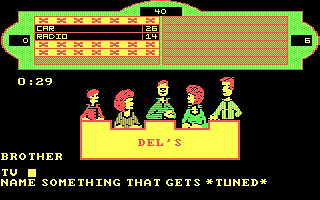 family-feud screenshot for dos