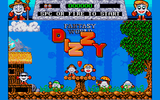 fantasy-world-dizzy screenshot for dos