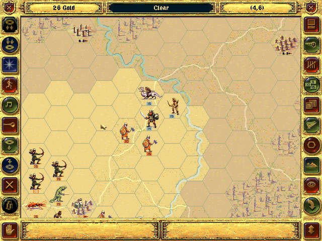 fantasy-general screenshot for dos