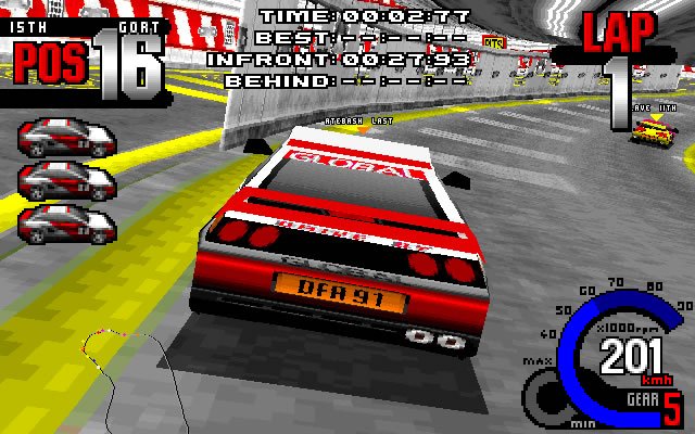 Download Crazy Cars 3 (DOS) game - Abandonware DOS