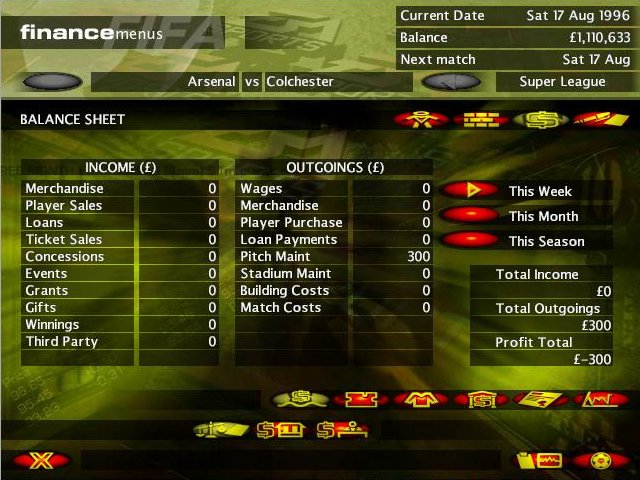FIFA Soccer Manager screenshot