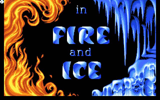 fire-and-ice screenshot for dos