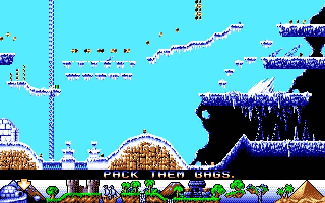 fire-and-ice screenshot for dos