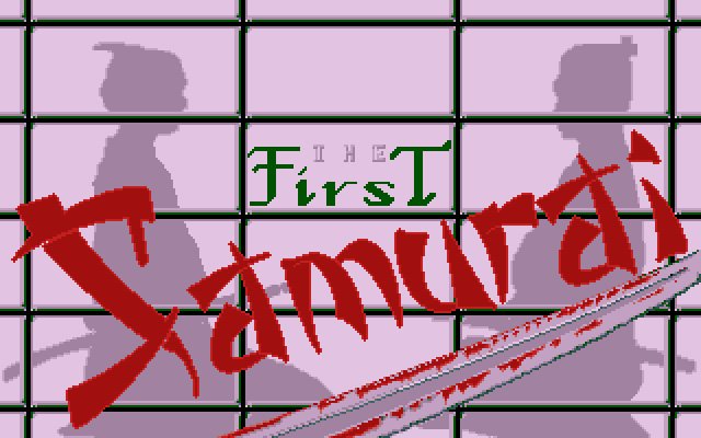 first-samurai screenshot for dos