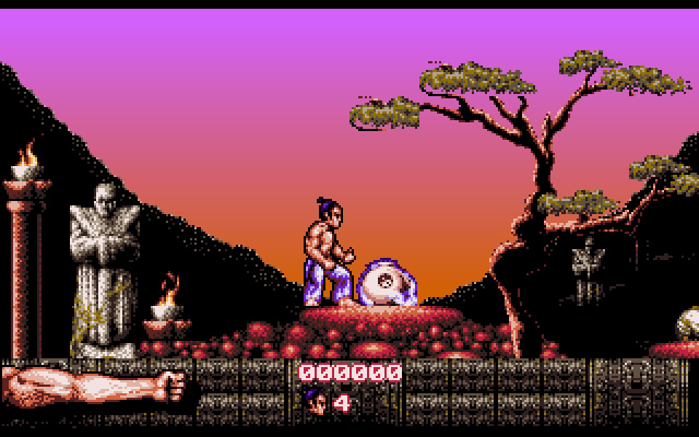 first-samurai screenshot for dos