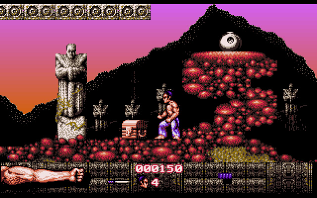 first-samurai screenshot for dos