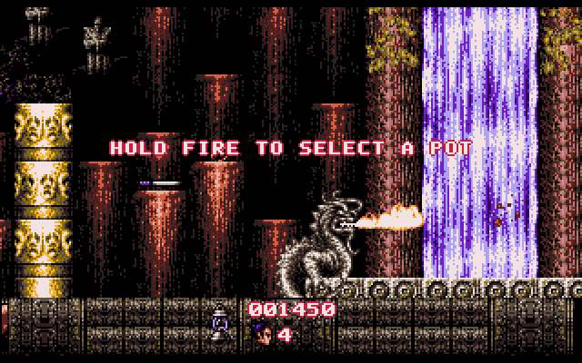 first-samurai screenshot for dos