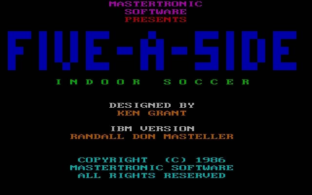 Five-a-side Indoor Soccer