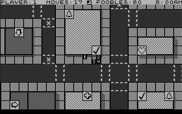 fooblitzsky screenshot for dos