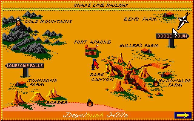 fort-apache screenshot for dos